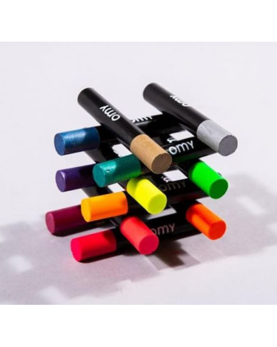 Σετ 12 πολύχρωμων μαρκαδόρων OMY Art Pastels CRA02
