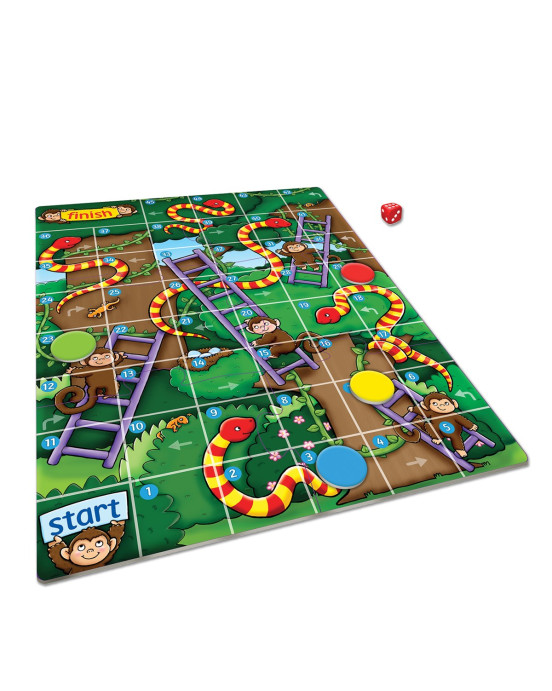 Orchard Toys Jungle Snakes & Ladders Mini Game ORCH352
