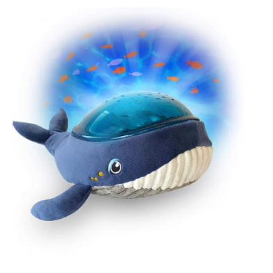 Pabobo AAQ01-WHALE. Προβολέας υφασμάτινη Φάλαινα με εικόνες θαλάσσης & ήχους 2299