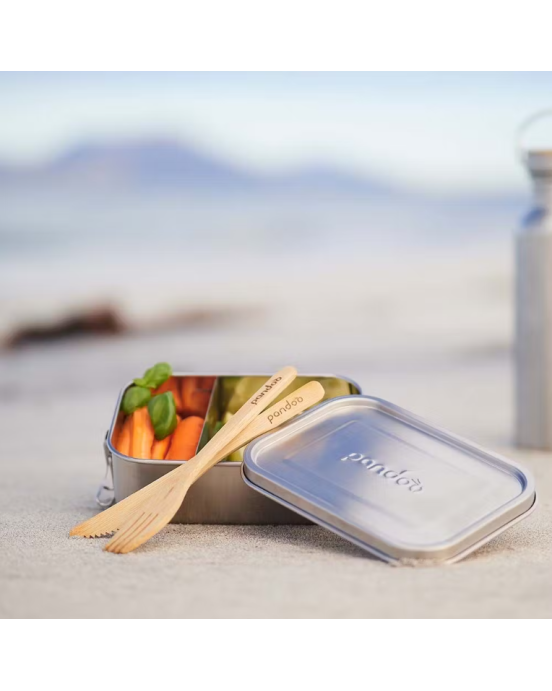 Pandoo δοχείο φαγητού με χώρισμα από ανοξείδωτο ατσάλι | 800ml 