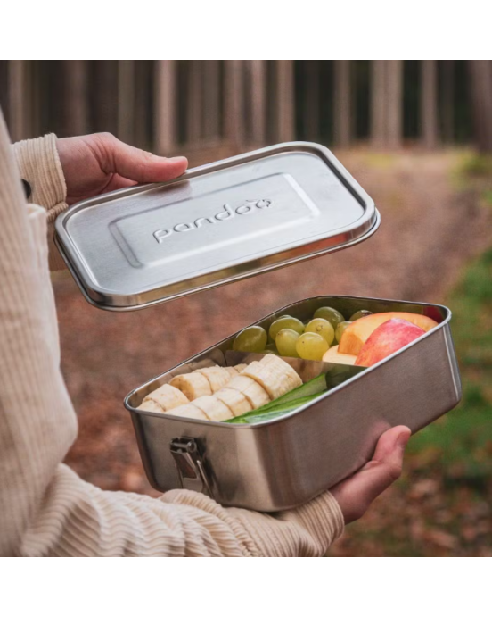 Pandoo δοχείο φαγητού με χώρισμα από ανοξείδωτο ατσάλι | 800ml 