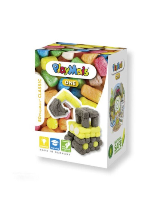 Playmais Μini Κατασκευή Εκσκαφέας, Σφουγγαράκια από καλαμπόκι PLM-160906