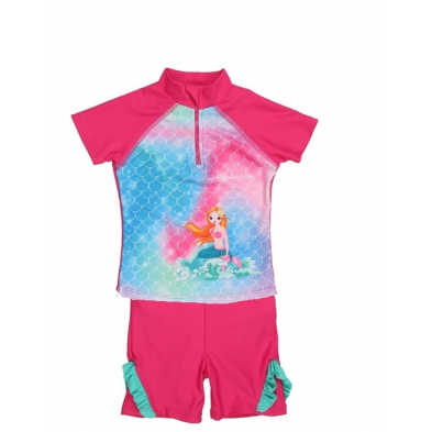 Playshoes Αντηλιακό μαγιό με UV Προστασία Σετ 2τμχ Γοργόνα 461262-1