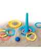 Quut Σετ παιχνιδιου σε τσάντα παραλίας με πολυεργαλείο, κρίκους και “μαγικό σχήμα” QU170969 