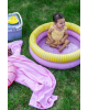 Quut Φουσκωτή πισίνα Dippy Banana Pink (κίτρινο-ροζ)(80 cm) QU173465 