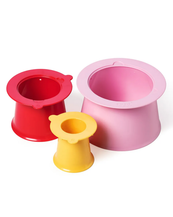 Quut Κουβαδάκια για πύργους στην άμμο Cherry/ Banana Pink QU172857 