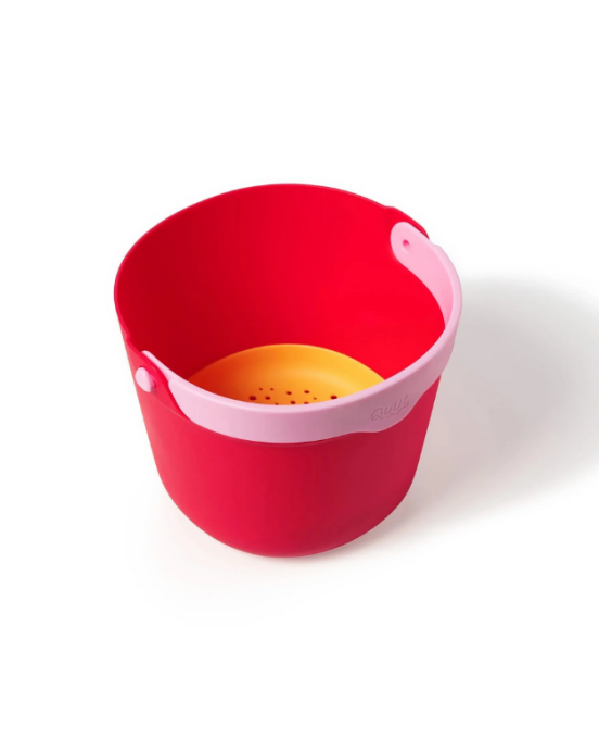 Quut Κουβαδάκι Bucki με κόσκινο (κόκκινο - ροζ) QU173052