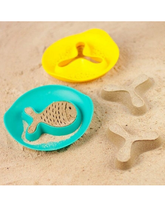 Quut Σετ 2 Μαγικά Σχήματα για την Άμμο Starfish  QU170518