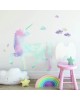 RoomMates Αυτοκόλλητα τοίχου "Μονόκερος Glitter" RΜΚ3845