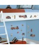 RoomMates Αυτοκόλλητα τοίχου "Πυροσβεστικά οχήματα" RΜΚ1125
