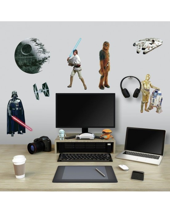 Room Mates Αυτοκόλλητα τοίχου "Star Wars Classic" RΜΚ1586