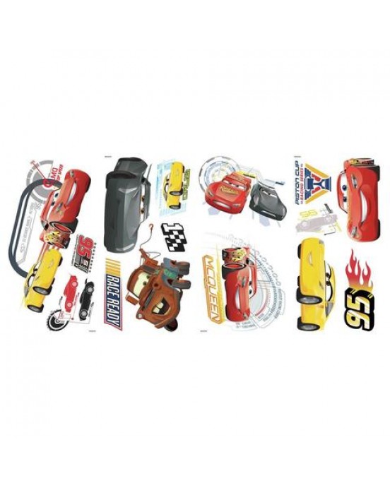 RoomMates Αυτοκόλλητα τοίχου "Cars 3" RΜΚ3353