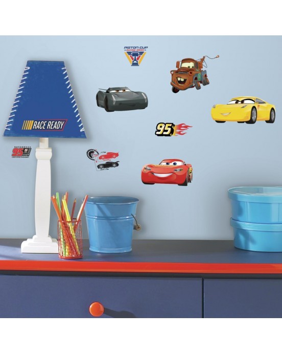 RoomMates Αυτοκόλλητα τοίχου "Cars 3" RΜΚ3353
