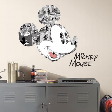 RoomMates Αυτοκόλλητα τοίχου "Mickey Mouse Graphic" RΜΚ2860