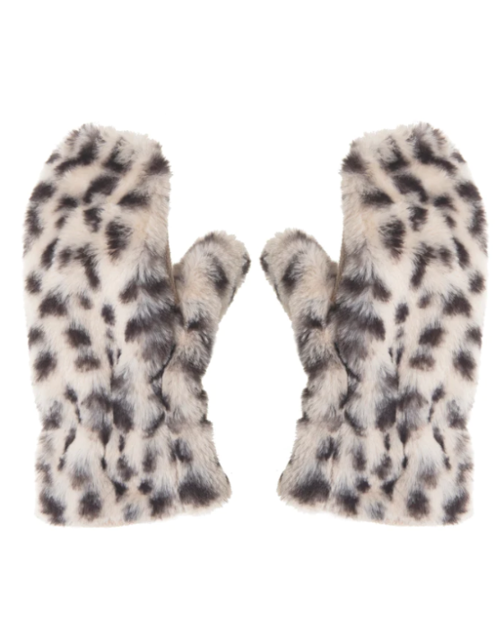 Rockahula Γούνινα  γάντια "Snow Leopard" M1882N