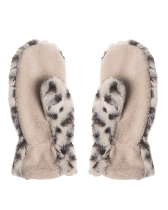 Rockahula Γούνινα  γάντια "Snow Leopard" M1882N