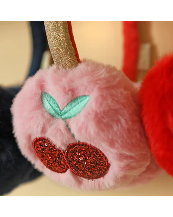 Rockahula Γούνινα Αυτάκια Κερασάκια E2492R