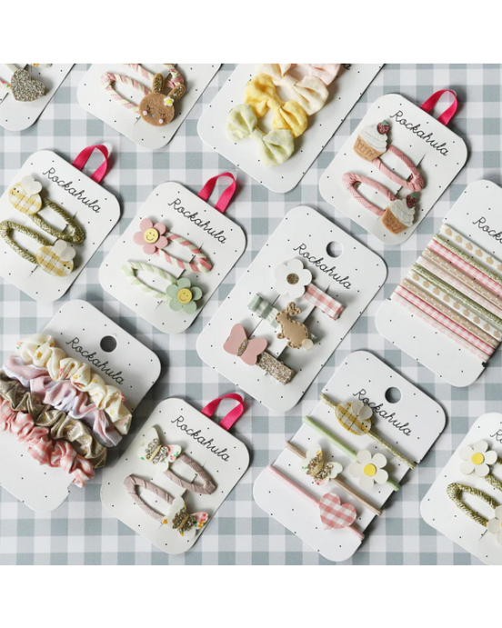 Rockahula Tiny Blossom Scrunchie Set h2357w