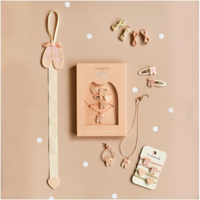 Linen Mini Bow Clips H2154P