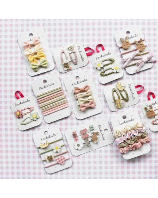 Rockahula Tiny Blossom Scrunchie Set h2357w