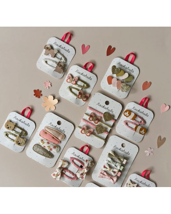 Rockahula Elsie Fabric Clip Set H2463P