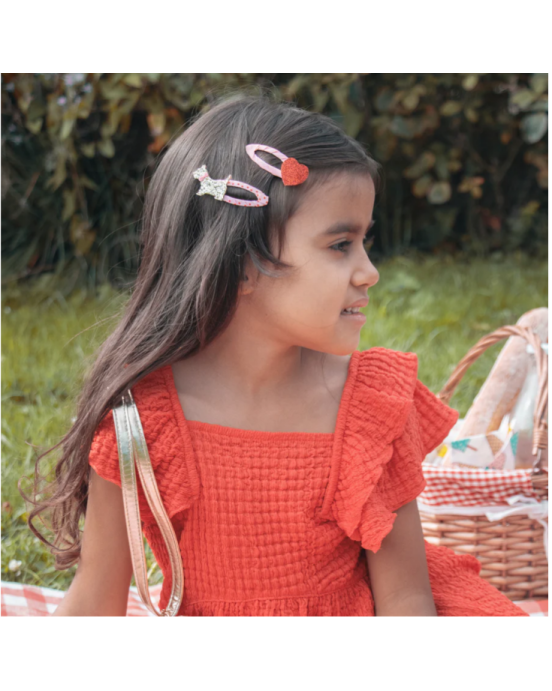 Spotty Scottie Dog Clips H2133P