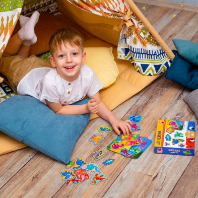 Roter Kafer Μαγνητικό σετ “Δεινόσαυροι” με πίνακα  RK2090-03