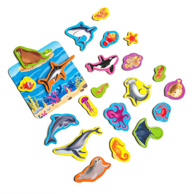 Roter Kafer Μαγνητικό σετ “Θαλάσσιος κόσμος” με πίνακα RK2090-05