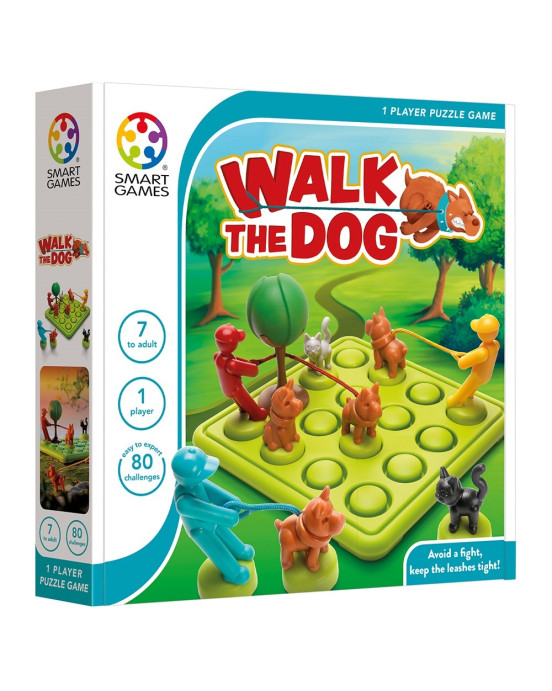 SmartGames επιτραπέζιο "Βόλτα με τον σκύλο μου" (80 challenges) 152323