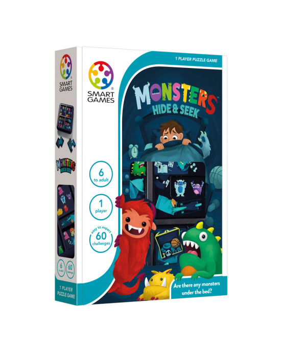 Smartgames επιτραπέζιο 'Κρυφτό τερατάκια' (60 challenges) 152407