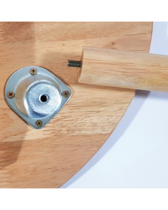 Svoora Παιδικό Τραπέζι 'Indianimals' Διαμ 60εκ. ξύλο μασίφ Rubberwood  22001