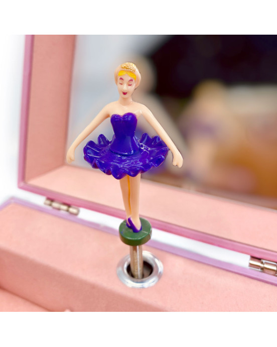 Svoora Μουσικό Κουτί Μπιζουτιέρα με Θήκη για Δαχτυλίδια 'Χαρούμενα Πουλιά' 11139