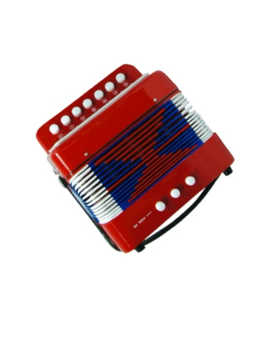 Svoora Ακορντεόν με 7 Πλήκτρα Κόκκινο 58001