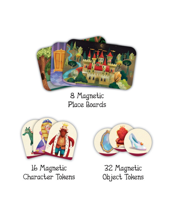 Svoora Μαγνητικό Βιβλίο Δημιουργίας Παραμυθιών My SvooryTales ‘Σε ένα μακρινό βασίλειο'  02001