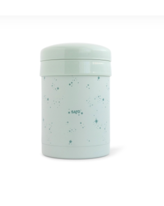 Saro Θερμός Φαγητού με δοχεία Stars Μέντα 700ml  52399