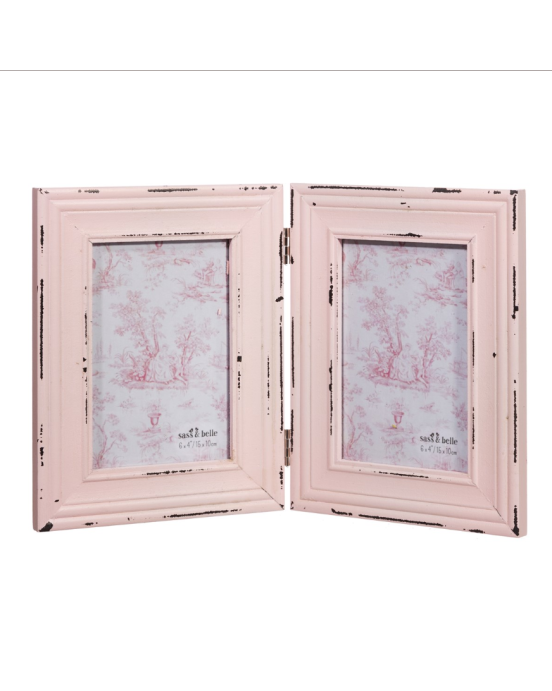 Sass and Belle Διπλή Κορνίζα Delilah Double Photo Frame Pink