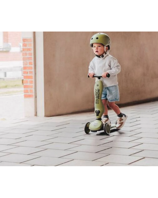 Scoot & Ride Παιδικό Κράνος olive XXS 00007