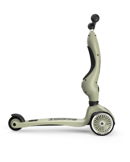Scoot & Rid Παιδικό Πατίνι HighWay Kick 1 Olive 00001