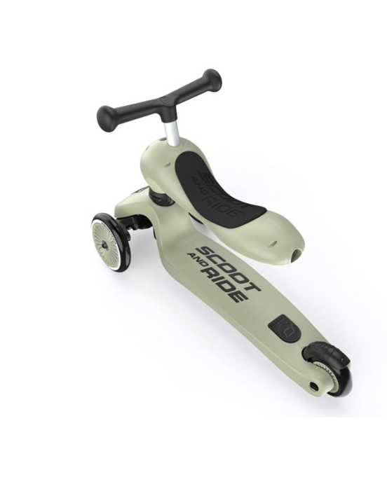 Scoot & Rid Παιδικό Πατίνι HighWay Kick 1 Olive 00001