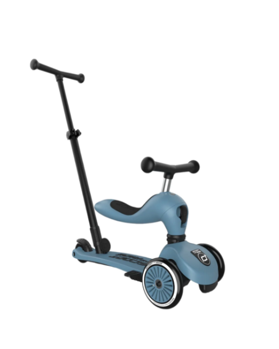 Scoot and Ride. Πατίνι Highway Kick 1 Push and Go steel 00071