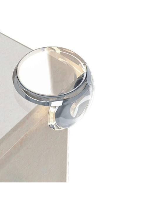 Sipo Στρογγυλά προστατευτικά γωνιών Διάφανα 12τμχ SIP-SBS-EC51 