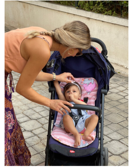 So Sweet Line Κάλυμμα για καρότσι 2 όψεων Ζωάκια/Μπεζ SL700077