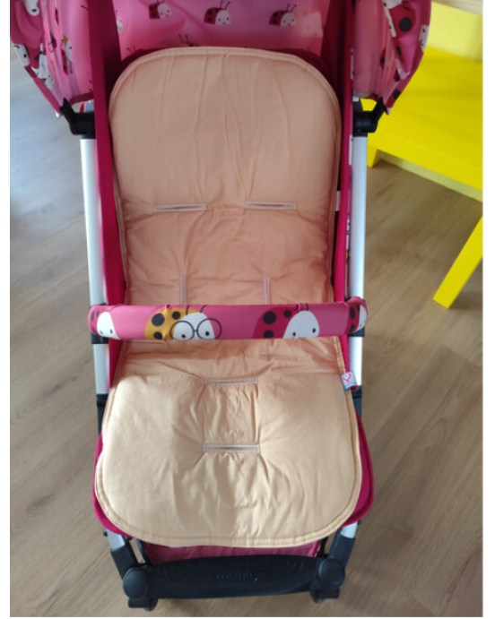 So Sweet Line Κάλυμμα για καρότσι 2 όψεων Ζωάκια/Μπεζ SL700077