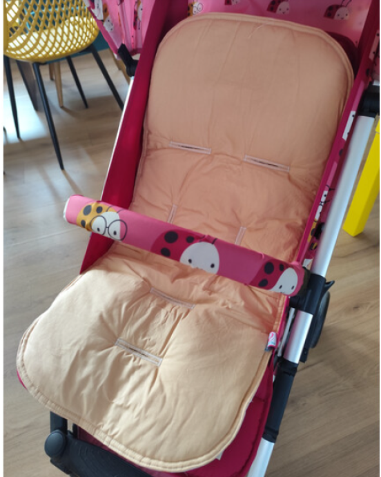 So Sweet Line Κάλυμμα για καρότσι 2 όψεων Ζωάκια/Μπεζ SL700077