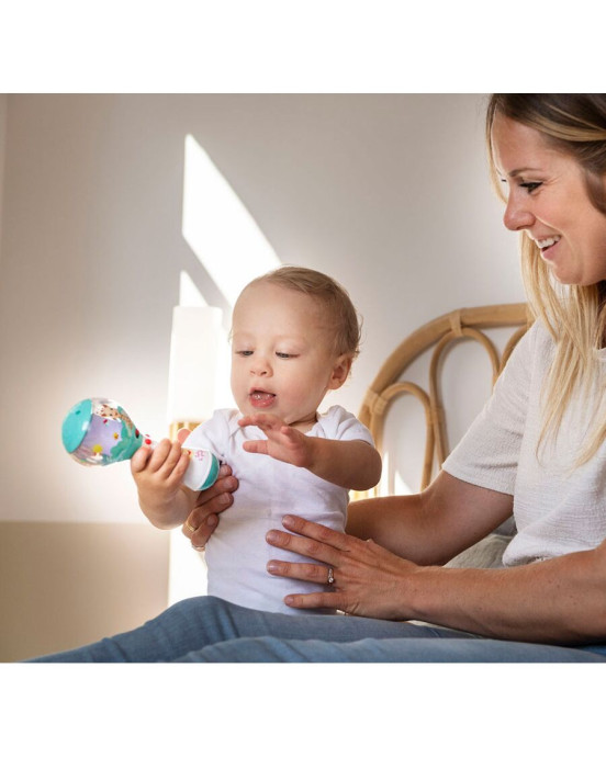 Sophie la Girafe Ηλεκτρονική - μουσική κουδουνίστρα μαράκα με ανιχνευτή κίνησης Shake Shake Shake!!! S230808