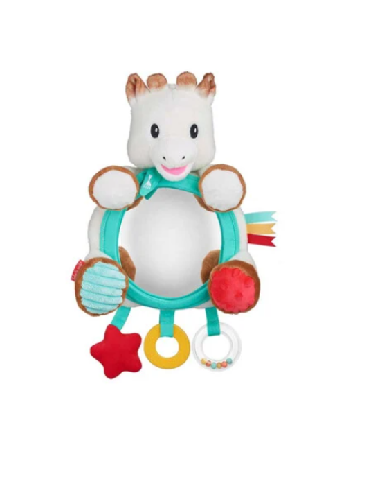 Sophie La Girafe Καθρέφτης με παιχνίδια για κούνια, καρότσι, πάτωμα, αυτοκίνητο S010340