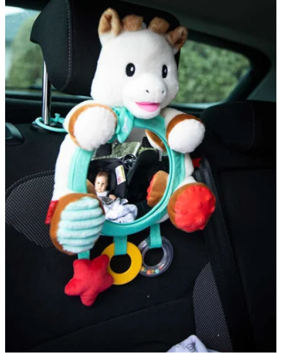 Sophie La Girafe Καθρέφτης με παιχνίδια για κούνια, καρότσι, πάτωμα, αυτοκίνητο S010340