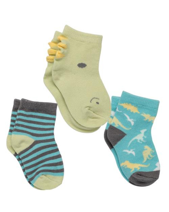 Stephen Joseph Σετ Κάλτσες 3τεμ. "Δεινόσαυρος" SJ119359
