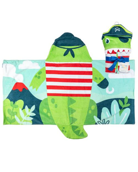 Stephen Joseph Πετσέτα με κουκούλα Δεινόσαυρος (νέο) 60 x 117cm SJ100459A