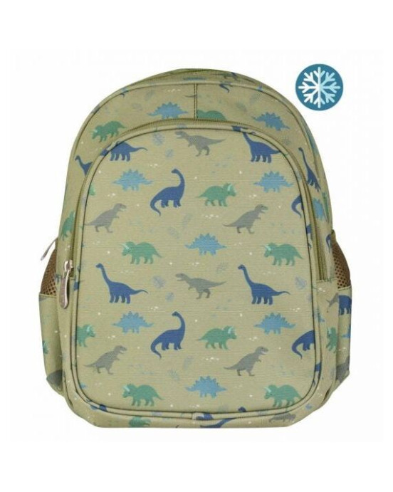 A little lovely company Τσάντα πλάτης με ισοθερμική θήκη 27 x 32 x 19 εκ "Dinosaurs'' BPDIGR49